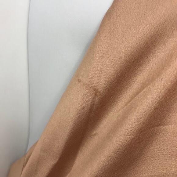 Show Me Your Mumu Jasmine Midi Dress L Crossover Halter Neck Open Back Satin - Picture 7 of 7